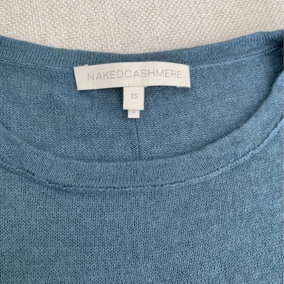 NakedCashmere Blue Tank Top,size XS - Picture 2 of 10